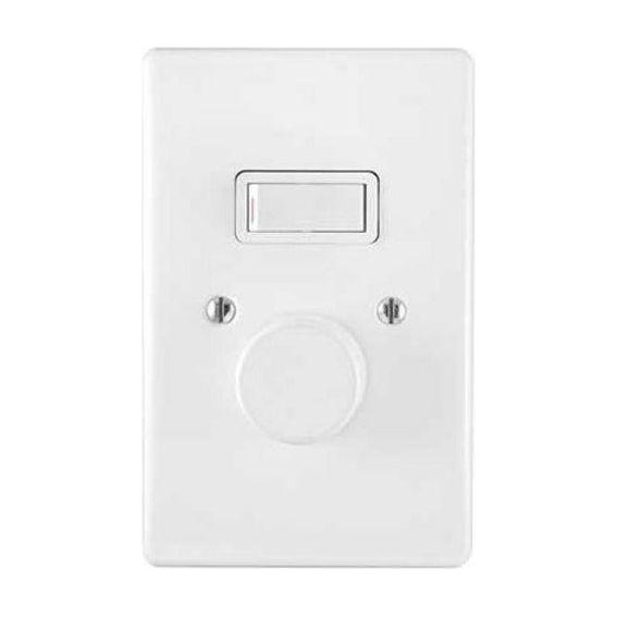 Crabtree 1 Lever Rotatory Dimmer Switch