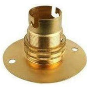 Lamp Holder Brass - B22 Lamp Batten