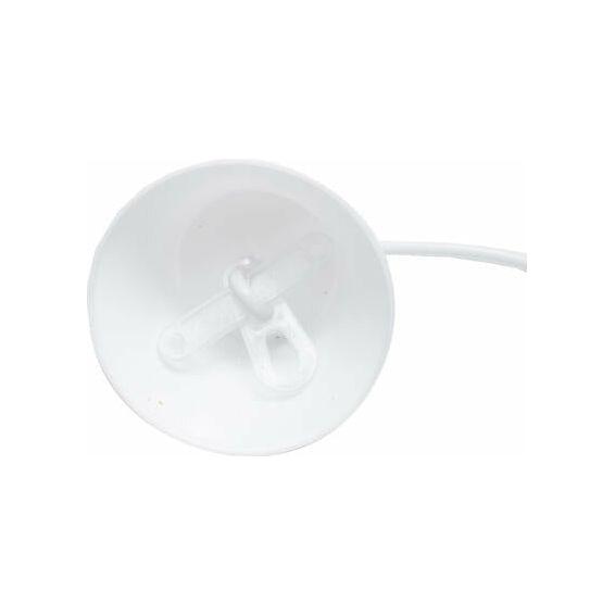 PVC Pendant Cord Fitting - White