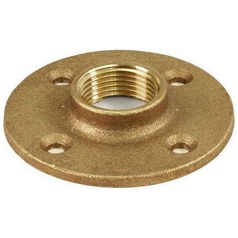 Lamp Holder Brass Plate - Small