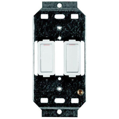 Crabtree 2 Lever Light Switch Only