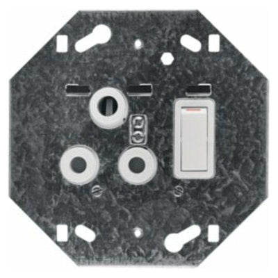 Crabtree Single Plug 4X4 White