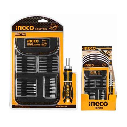 Screwdriver Ratchet Set Ingco - 26 Piece