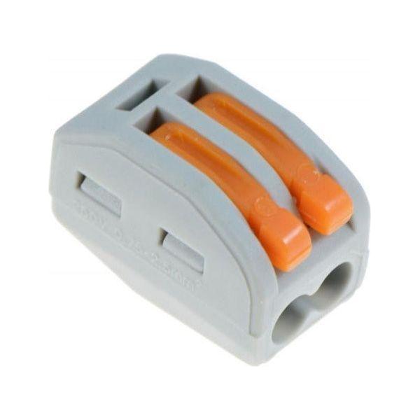 2 Way Electrical Wire Push-in Connector