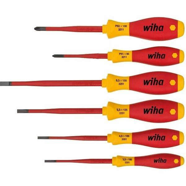 S/Driver Set VDE 1000V 6PC WIHA