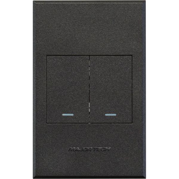 Veti 3 2 Lever 1 Way Switch Graphite