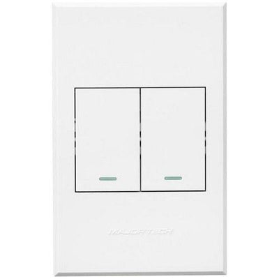 Veti 3 Light Switch 2L 1xBP 1x2Way 2x4