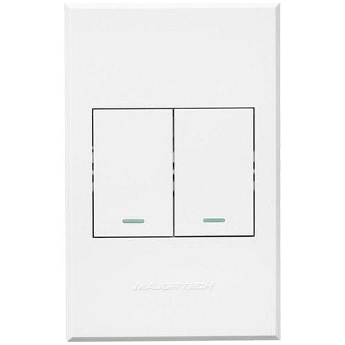 Veti 3 Light Switch 2L 1Way 2x4 White