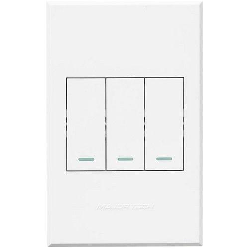 Veti 3 Light Switch 3L 1Way 2x4 White