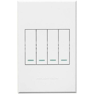 Veti 3 Light Switch 4L 2Way 2x4 White