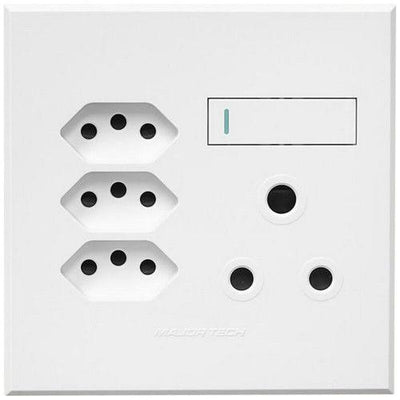 Veti 3 Plug 4x4 1X16A 3xRSA White