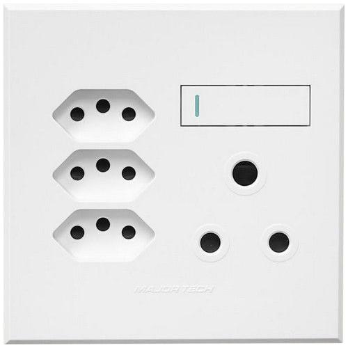 Veti 3 Plug 4x4 1X16A 3xRSA White