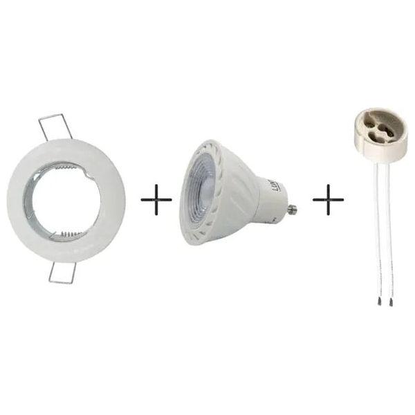 Led Downlighter Combo 4/6W D/L White