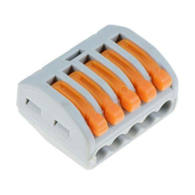 5 Way Electrical Wire Push-in Connector