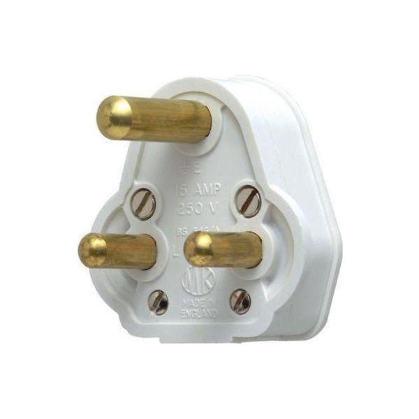 3 Pin 16A Light Duty Plugtop