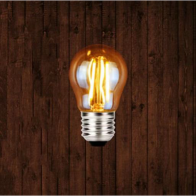 Led 4W E27 G45 Warm White Amber Bulb
