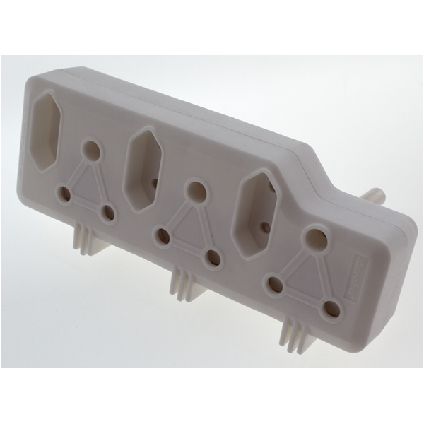 3 X 3 Pin 3 X Euro Adaptor