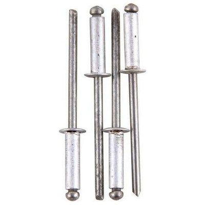 Aluminium Rivets 4.8X10mm 100 Pack
