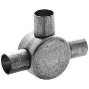 25mm 3 Way Galvanised Bosal Round Box