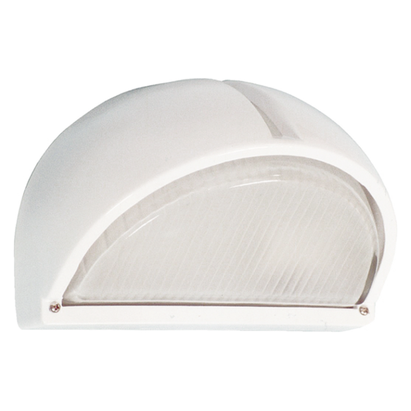 Bulhead Half Moon - White