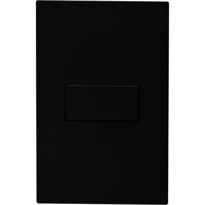 Light Switch Blank Covers 4x2 Blk Matrix