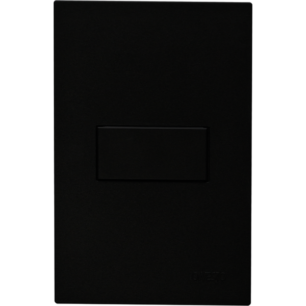 Light Switch Blank Covers 4x2 Blk Matrix