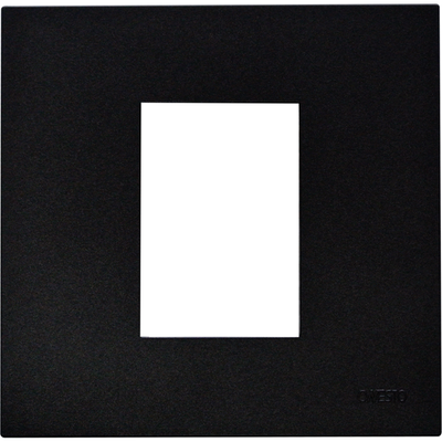 Light Switch Grid 4x4 1L Blk Matrix