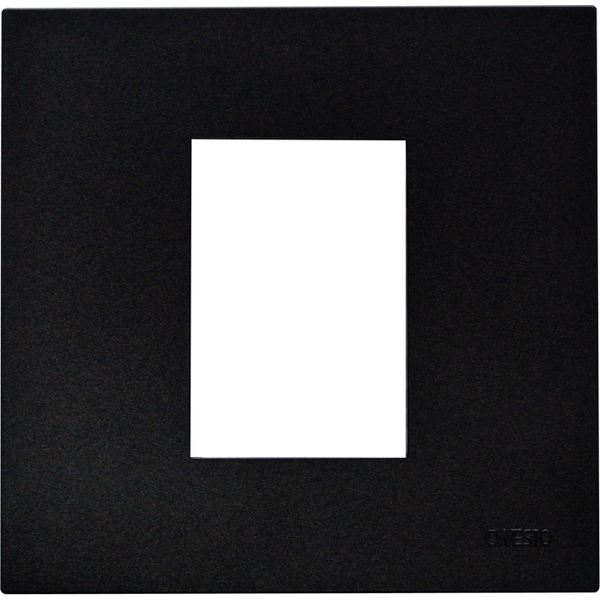 Light Switch Grid 4x4 1L Blk Matrix