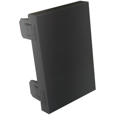 Light Switch Blank Module 3 Black Matrix