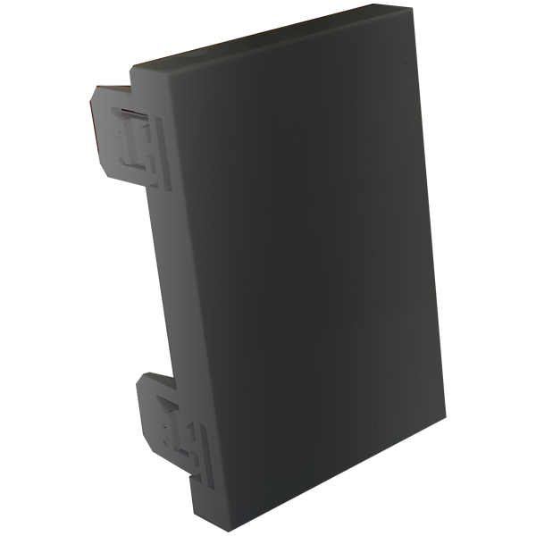 Light Switch Blank Module 3 Black Matrix