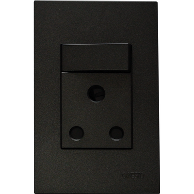 Single Switch Socket Outlet 4x2 Vertical