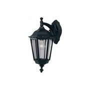 Corsia Down Facing Black Outdoor Lantern