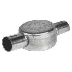 25mm 2 Way Galvanised Bosal Round Box
