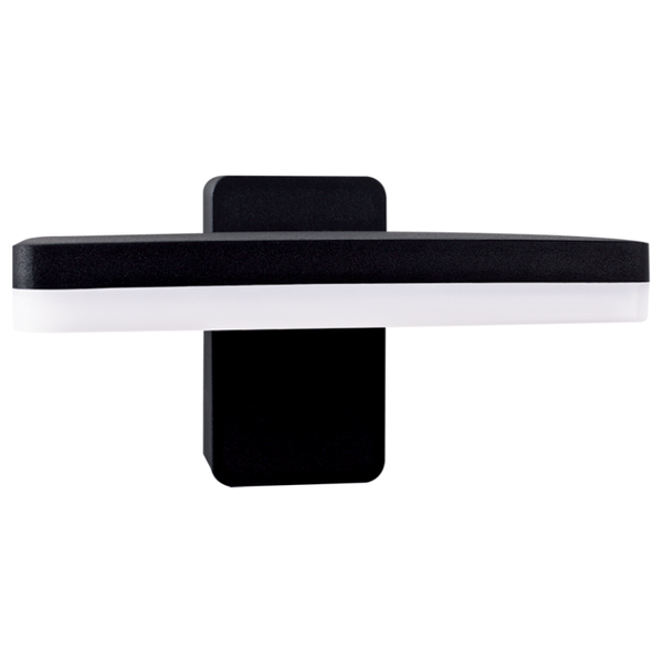 LED Down Facing Black Wall Light