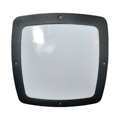 Bulk Head Rectangle Plain Black