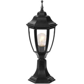 6 Panel Standing Black Lantern