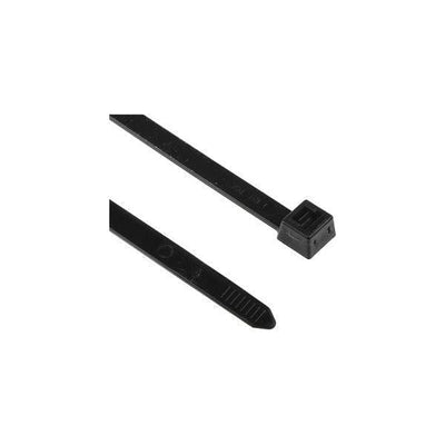 Cable Tie T50I Black 300mm X 4.7mm 100PK