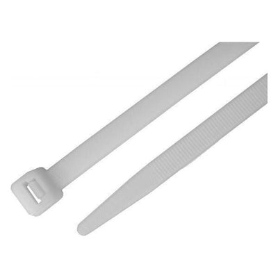 Cable Tie T50R White 200mm X 4.7mm 100PK