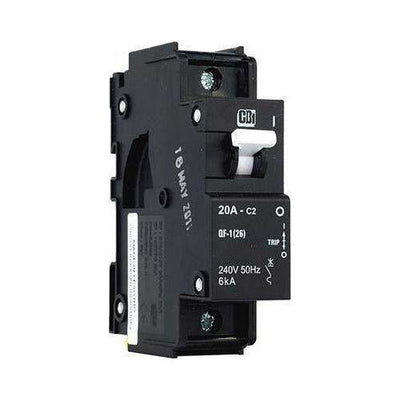 CBI Circuit Breaker Dual Mount 1P 6K 25A