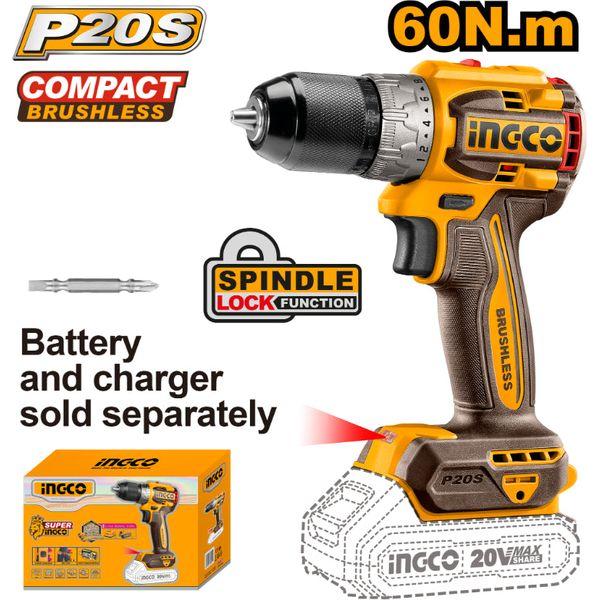 Cordless Drill 20V PS-60NM Brushless