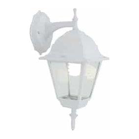 Corsia Down Facing White Outdoor Lantern