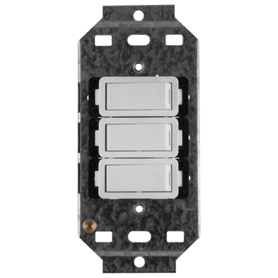 Crabtree 3 Lever Light Switch Only