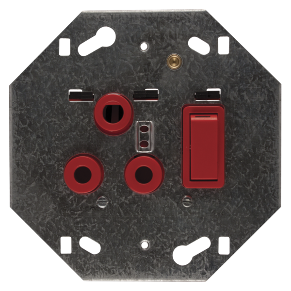 Crabtree Dedicated Single Plug 4X4 Red