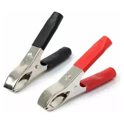 2 Piece 30A Insulated Croc Clips - Med