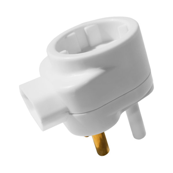 1 X Euro 1 X Schuko Adaptor