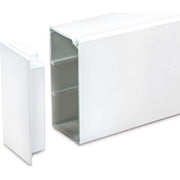 PVC Trunking Endcap - 16X16 (White)