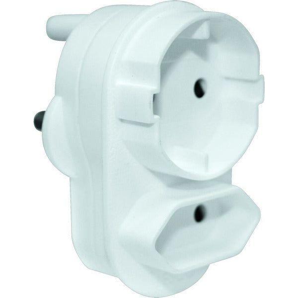 5 Amp 2 Pin Schuko & Euro Adaptor