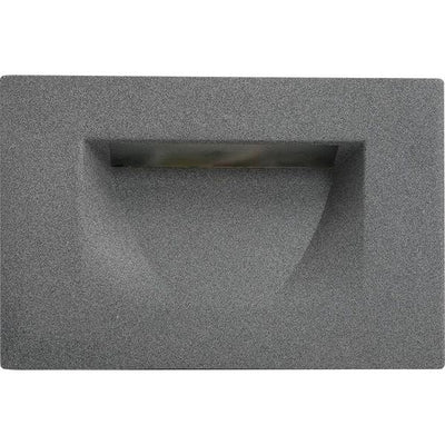 2W LED Charcoal Outdoor Brick Light