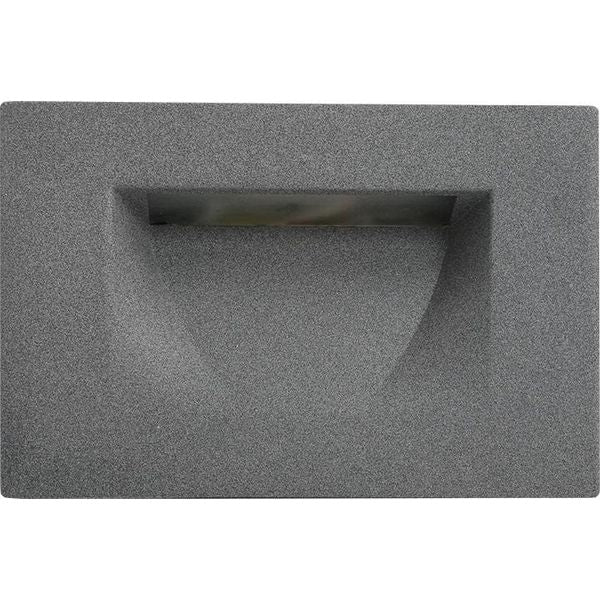 2W LED Charcoal Outdoor Brick Light