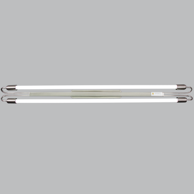 Satin Chrome Double Light Fitting 5ft